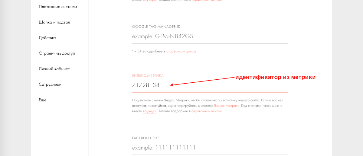Tilda метрика. как поставить метрику на тильду. Tilda метрика. цели в метрике. счетчик метрики на тильде как выглядит.