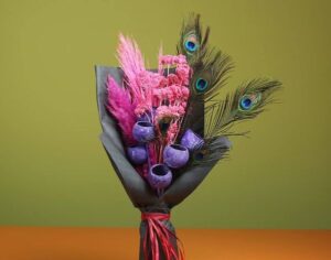 Букети із сухоцвіту на сайті LoraShen