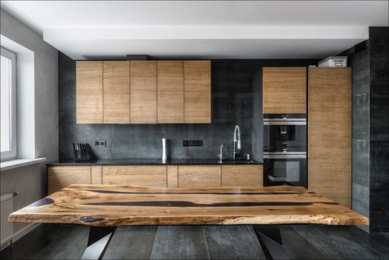 Выбираем материалы для фасада кухни