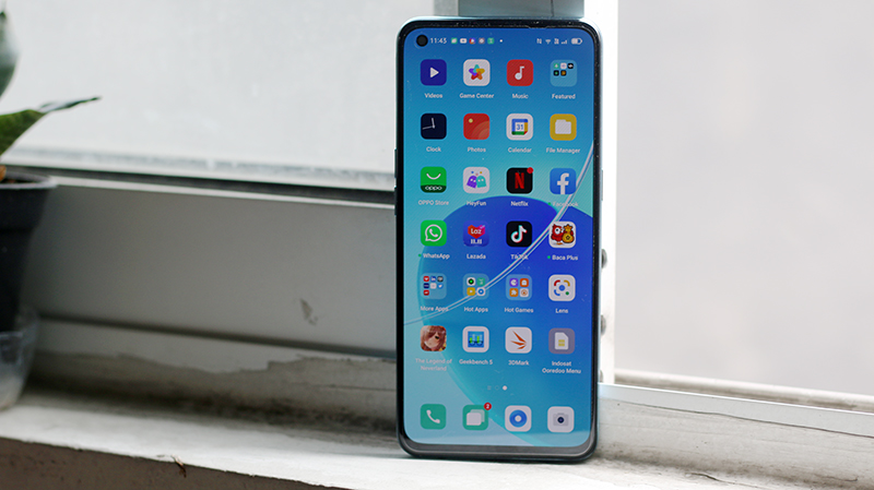 Де знаходиться панель вкладок на телефоні OPPO