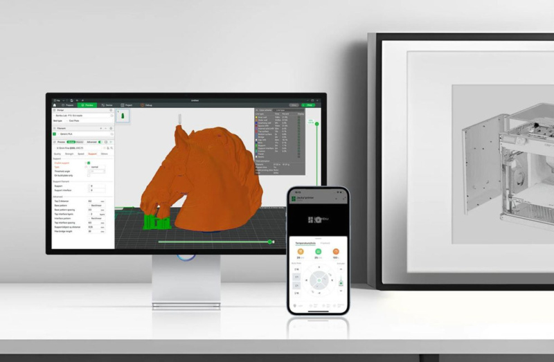 3d принтеры Bambu Lab: чем выделяется 3D-принтер Bambu Lab P1S в ассортименте производителя