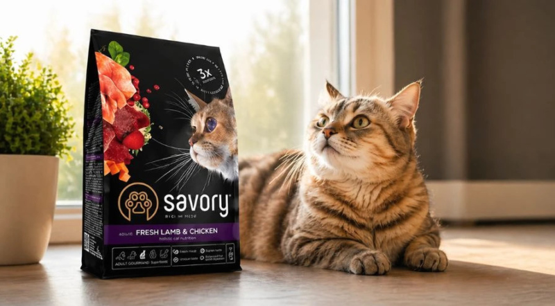 Savory для котів: сучасний підхід до щоденного раціону компаньйона